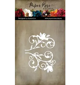 PAPER ROSE PAPER ROSE WHITE DOVE SMALL FLOURISHES DIE SET