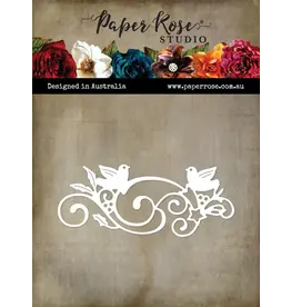 PAPER ROSE PAPER ROSE WHITE DOVE FLOURISH DIE