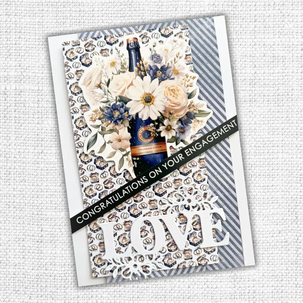 PAPER ROSE PAPER ROSE WEDDING BLOOMS BASICS 6x6 PAPER COLLECTION