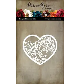 PAPER ROSE PAPER ROSE WEDDING BLOOMS HEART DIE