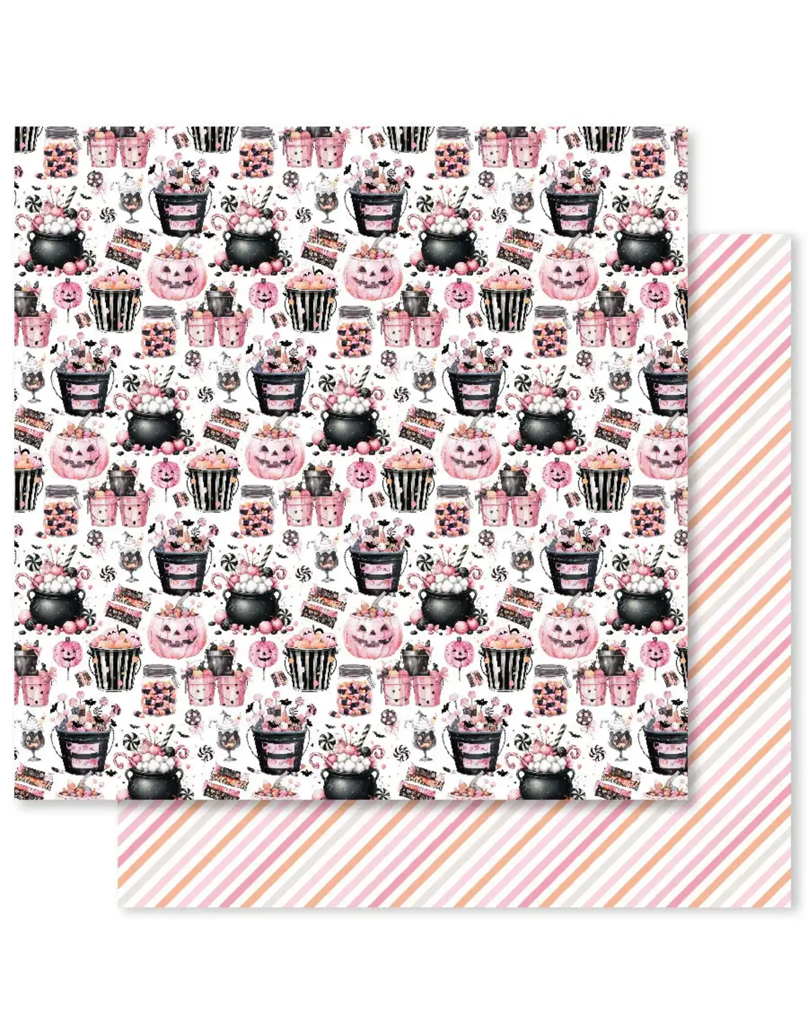 PAPER ROSE PAPER ROSE PINK HALLOWEEN 12x12 PAPER COLLECTION