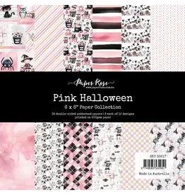 PAPER ROSE PAPER ROSE PINK HALLOWEEN 6x6 PAPER COLLECTION