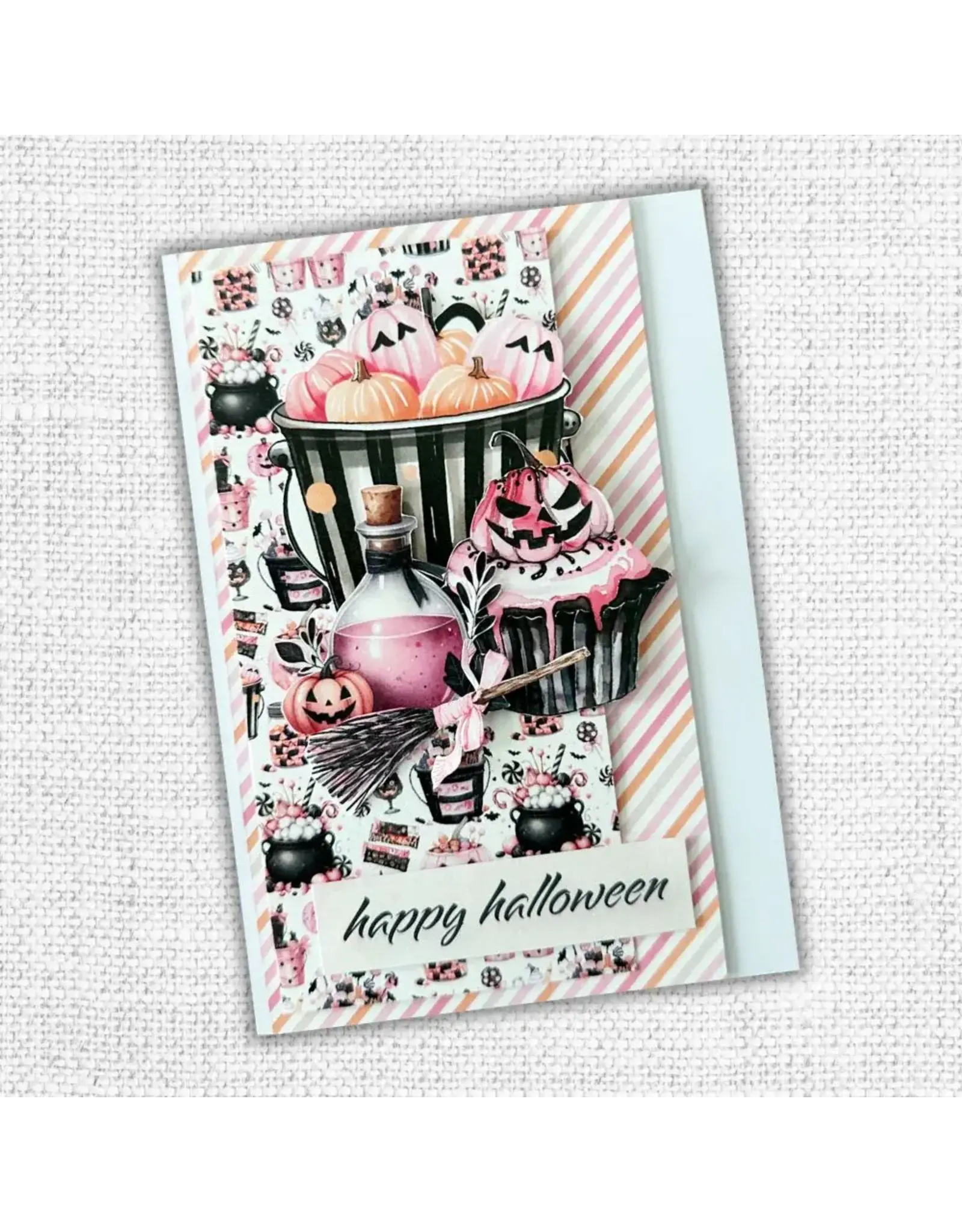 PAPER ROSE PAPER ROSE PINK HALLOWEEN CUT APARTS