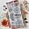 CHOU & FLOWERS CHOU & FLOWERS PEACE AND LOVE DL MEMORIES CLEAR STAMP SET