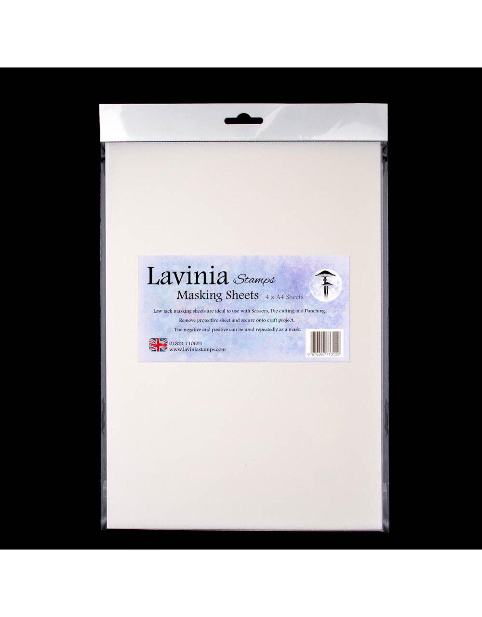 LAVINIA STAMPS LAVINIA STAMPS A4 MASKING SHEETS 4/PK