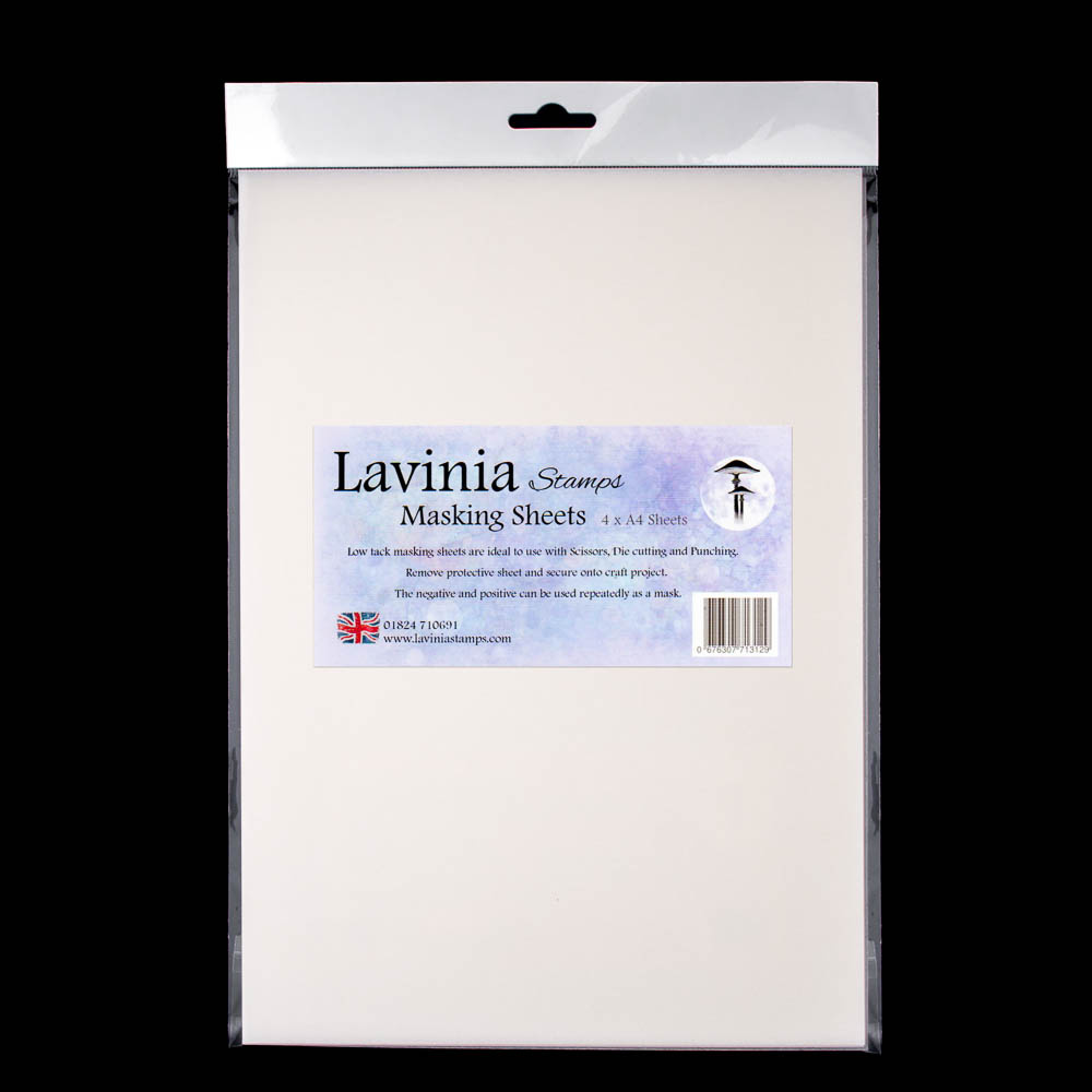 LAVINIA STAMPS LAVINIA STAMPS A4 MASKING SHEETS 4/PK