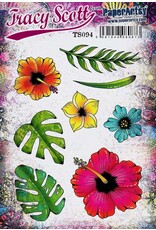 PAPER ARTSY PAPER ARTSY TRACY SCOTT TS094 CLING STAMP SET