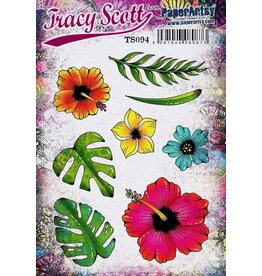 PAPER ARTSY PAPER ARTSY TRACY SCOTT TS094 CLING STAMP SET