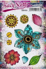 PAPER ARTSY PAPER ARTSY TRACY SCOTT TS095 CLING STAMP SET