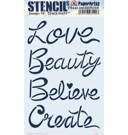 PAPER ARTSY PAPER ARTSY TRACY SCOTT PS446 STENCIL