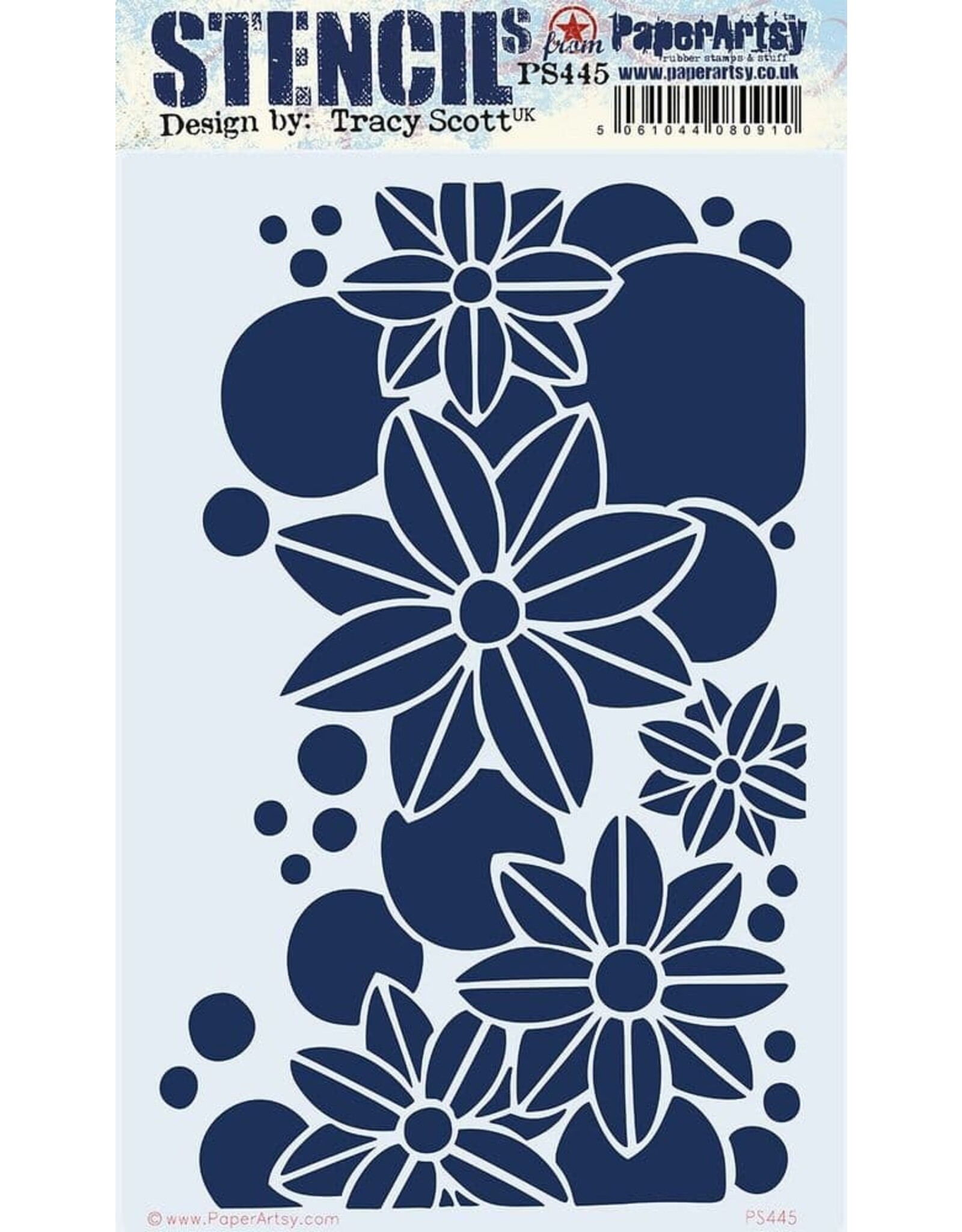 PAPER ARTSY PAPER ARTSY TRACY SCOTT PS445 STENCIL