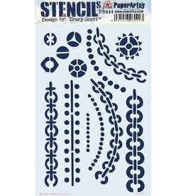 PAPER ARTSY PAPER ARTSY TRACY SCOTT PS444 STENCIL