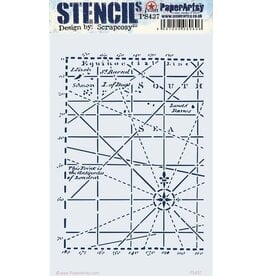 PAPER ARTSY PAPER ARTSY SCRAPCOSY PS437 STENCIL