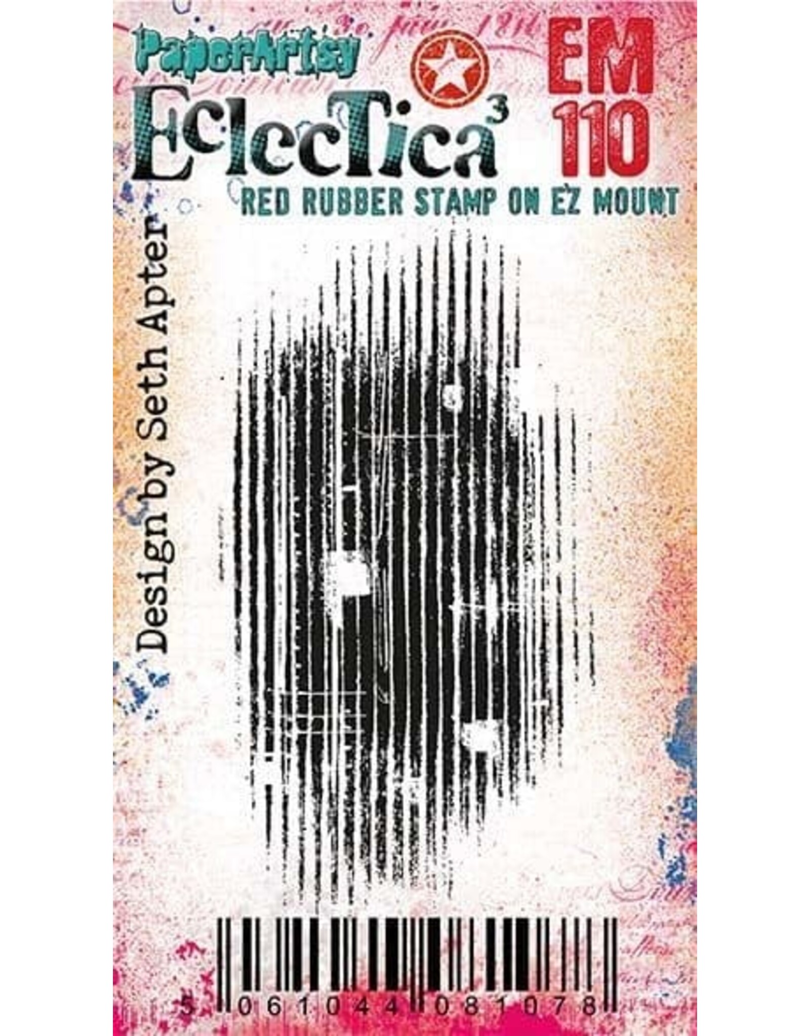 PAPER ARTSY PAPER ARTSY SETH APTER ECLECTICA EM110 MINI CLING STAMP