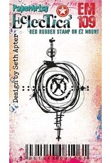 PAPER ARTSY PAPER ARTSY SETH APTER ECLECTICA EM109 MINI CLING STAMP