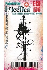 PAPER ARTSY PAPER ARTSY SETH APTER ECLECTICA EM108 MINI CLING STAMP