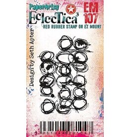 PAPER ARTSY PAPER ARTSY SETH APTER ECLECTICA EM107 MINI CLING STAMP