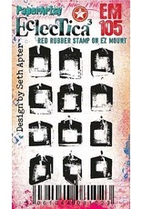 PAPER ARTSY PAPER ARTSY SETH APTER ECLECTICA EM105 MINI CLING STAMP