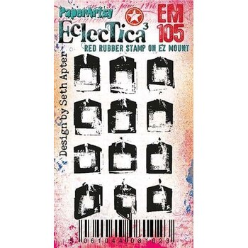 PAPER ARTSY PAPER ARTSY SETH APTER ECLECTICA EM105 MINI CLING STAMP