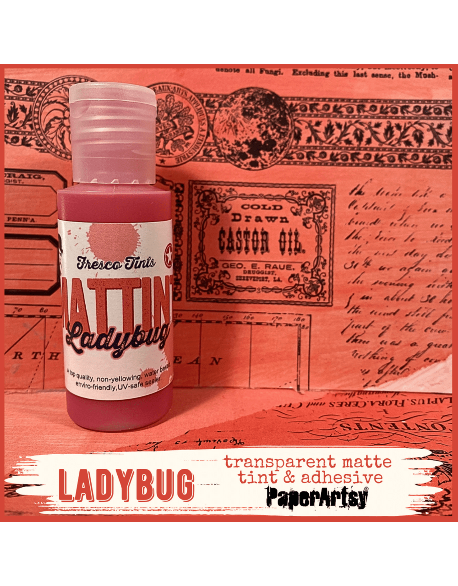 PAPER ARTSY PAPER MATTINT FRESCO TINTS LADYBUG 50ml