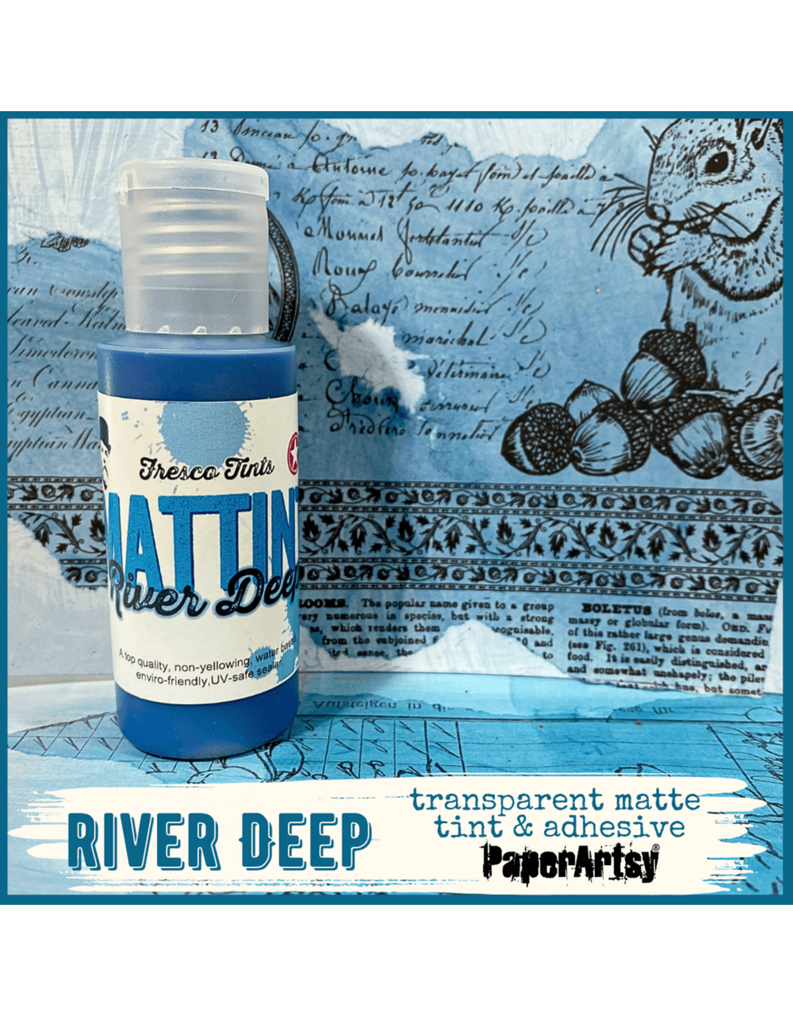 PAPER ARTSY PAPER MATTINT FRESCO TINTS RIVER DEEP 50ml