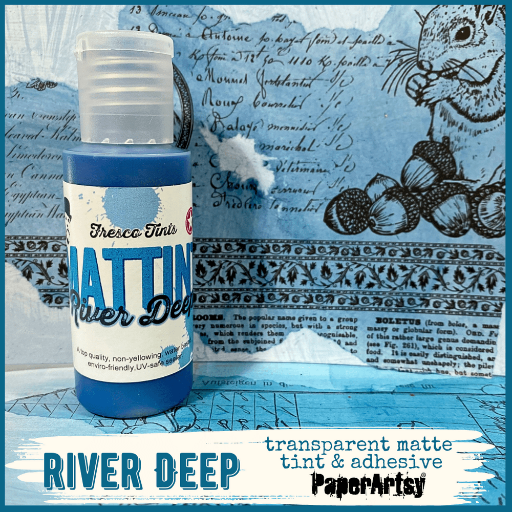 PAPER ARTSY PAPER MATTINT FRESCO TINTS RIVER DEEP 50ml