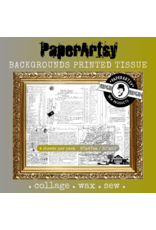 PAPER ARTSY PAPER ARTSY HOT PICKS BACKGROUNDS PRINTED TISSUE COLLAGE PAPER 4 SHEETS