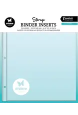 STUDIOLIGHT STUDIOLIGHT ESSENTIALS COLLECTION  A5+ STORAGE  BINDER INSERTS 5/PK