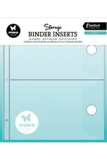 STUDIOLIGHT STUDIOLIGHT ESSENTIALS COLLECTION A6+ STORAGE  BINDER INSERTS 5/PK