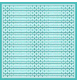 HONEY BEE HONEY BEE STAMPS PERFECT BRICKS 6x6 BACKGROUND STENCIL