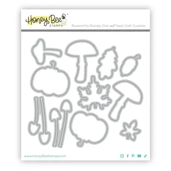 HONEY BEE HONEY BEE STAMPS FOREST FLOOR DIE SET