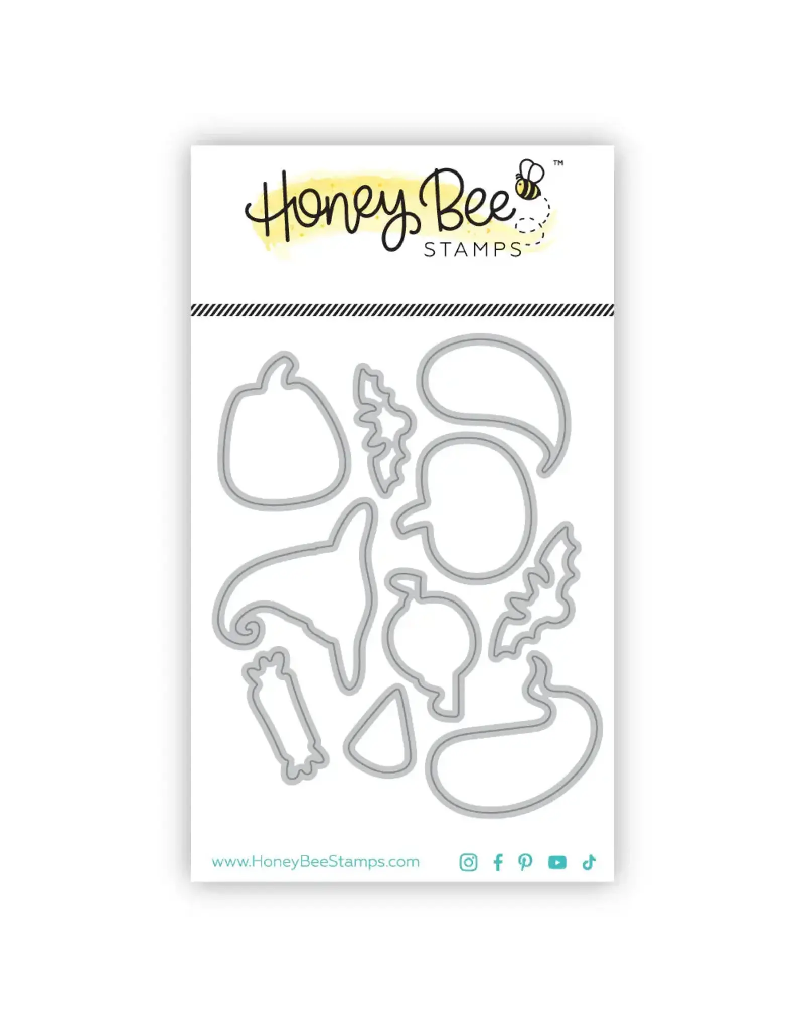 HONEY BEE HONEY BEE STAMPS HAPPY HAUNTING DIE SET