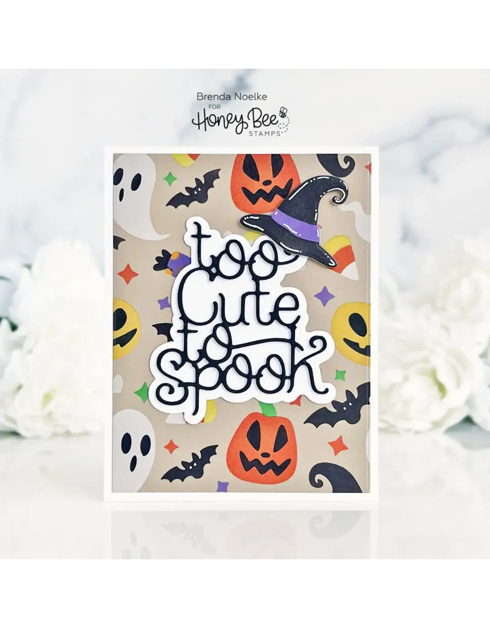 HONEY BEE HONEY BEE STAMPS HAPPY HAUNTING DIE SET