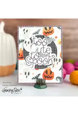 HONEY BEE HONEY BEE STAMPS HAPPY HAUNTING BACKGROUND STENCIL 6/PK