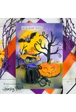 HONEY BEE HONEY BEE STAMPS OWLLOWEEN CLEAR STAMP SET