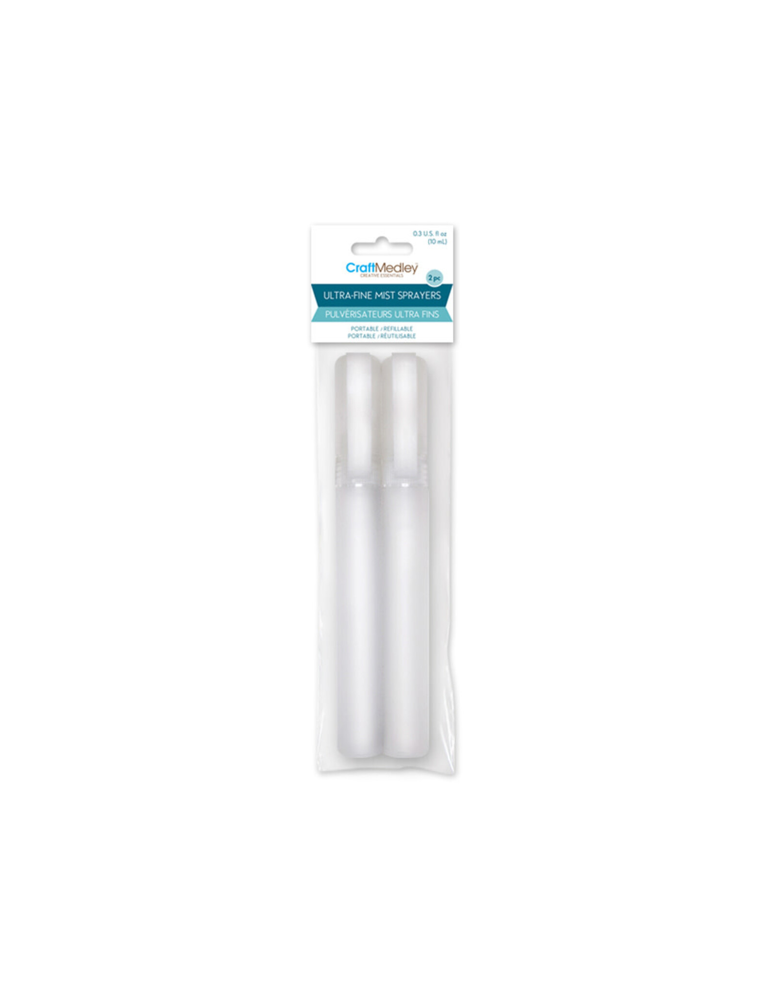 CRAFTMEDLEY CRAFTMEDLEY CREATIVE ESSENTIALS ULTRA-FINE MIST SPRAYER 10ml 2/PK