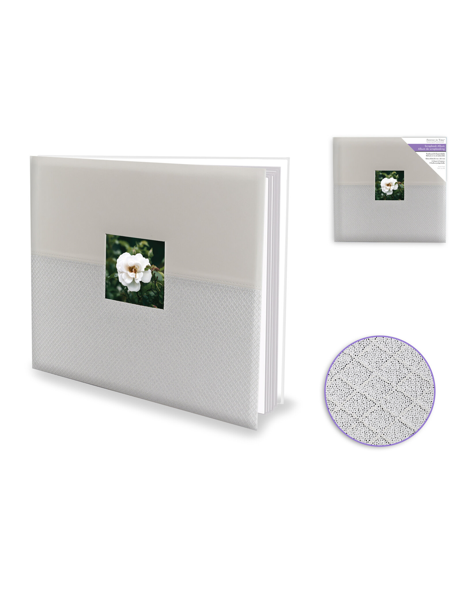 MULTICRAFT IMPORTS FOREVER IN TIME MARRY ME? POSTBOUND 12x12 SCRAPBOOK ALBUM