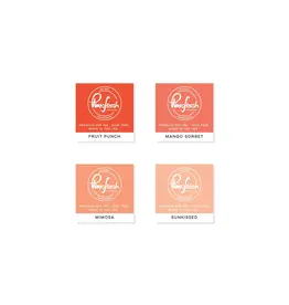 PINKFRESH PINKFRESH STUDIO CHASING SUNSETS PREMIUM DYE CUBE INK PADS 4/PK
