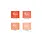 PINKFRESH PINKFRESH STUDIO CHASING SUNSETS PREMIUM DYE CUBE INK PADS 4/PK