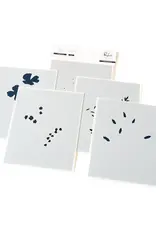 PINKFRESH PINKFRESH STUDIO PLAYFUL PETALS STENCIL SET 5/PK