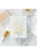 PINKFRESH PINKFRESH STUDIO PLAYFUL PETALS CLEAR STAMP SET