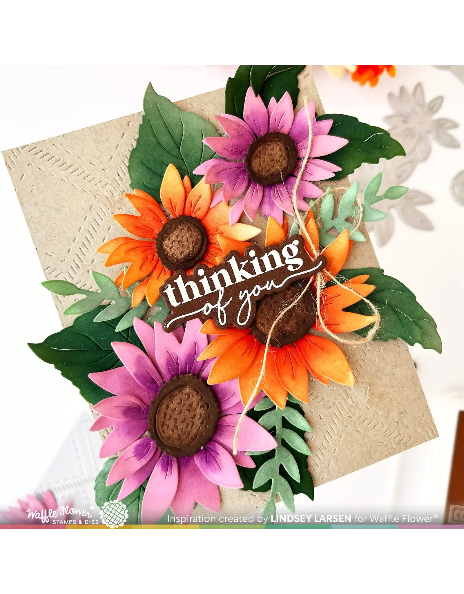 WAFFLE FLOWER WAFFLE FLOWER SUNFLOWER DIE SET