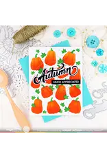 WAFFLE FLOWER WAFFLE FLOWER PUMPKIN PATCH COLORING STENCIL