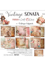 CRAFT O'CLOCK CRAFT O'CLOCK VINTAGE SONATA 12x12 PAPER PAD 6 SHEETS