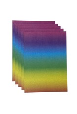 TONIC TONIC STUDIOS CRAFT PERFECT OMBRE KALEIDOSCOPE OF COLOR GLITTER CARDSTOCK