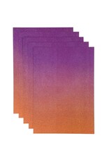 TONIC TONIC STUDIOS CRAFT PERFECT OMBRE ARABIAN NIGHTS GLITTER CARDSTOCK
