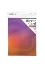 TONIC TONIC STUDIOS IRIDESCENT MIRROR CARD INDIAN SUMMER 8.5x11 5/PK