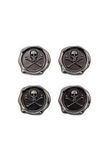ADVANTUS TIM HOLTZ IDEA-OLOGY HALLOWEEN METAL SHAPE SEALS 4/PK