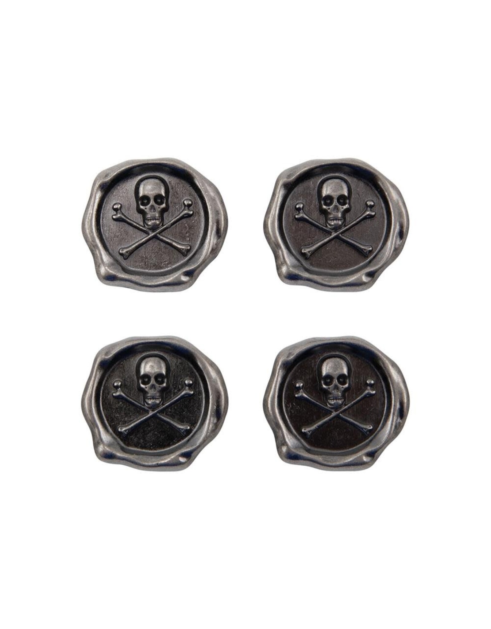 ADVANTUS TIM HOLTZ IDEA-OLOGY HALLOWEEN METAL SHAPE SEALS 4/PK