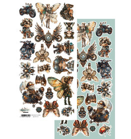 ALCHEMY OF ART ALCHEMY OF ART EXTRAS PAPER STEAMPUNK TIME DIE-CUTS